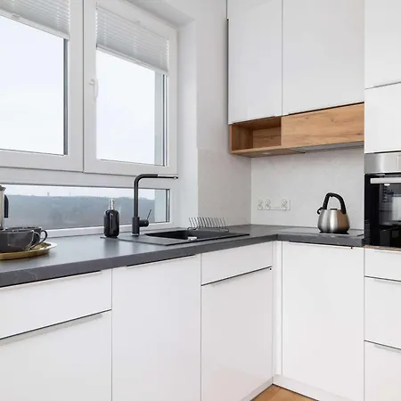 Komfortowy Z Parkingiem I Balkonem By Renters Katowice