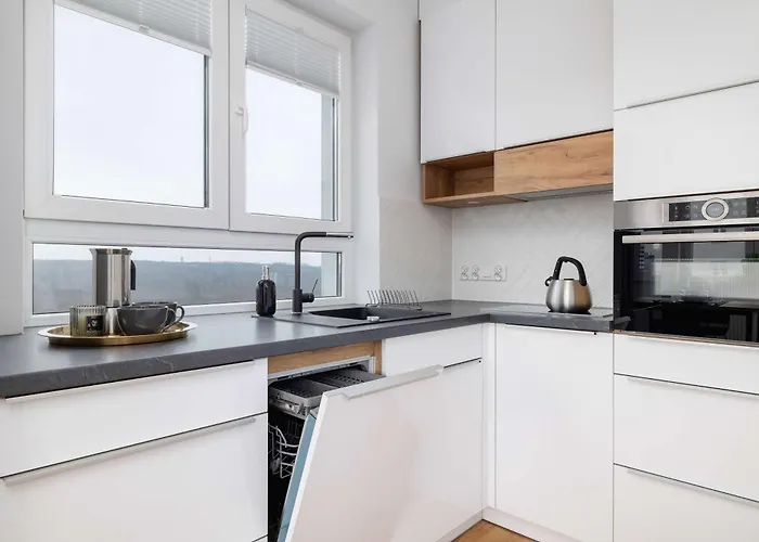 Komfortowy Z Parkingiem I Balkonem By Renters Apartmán Katovice